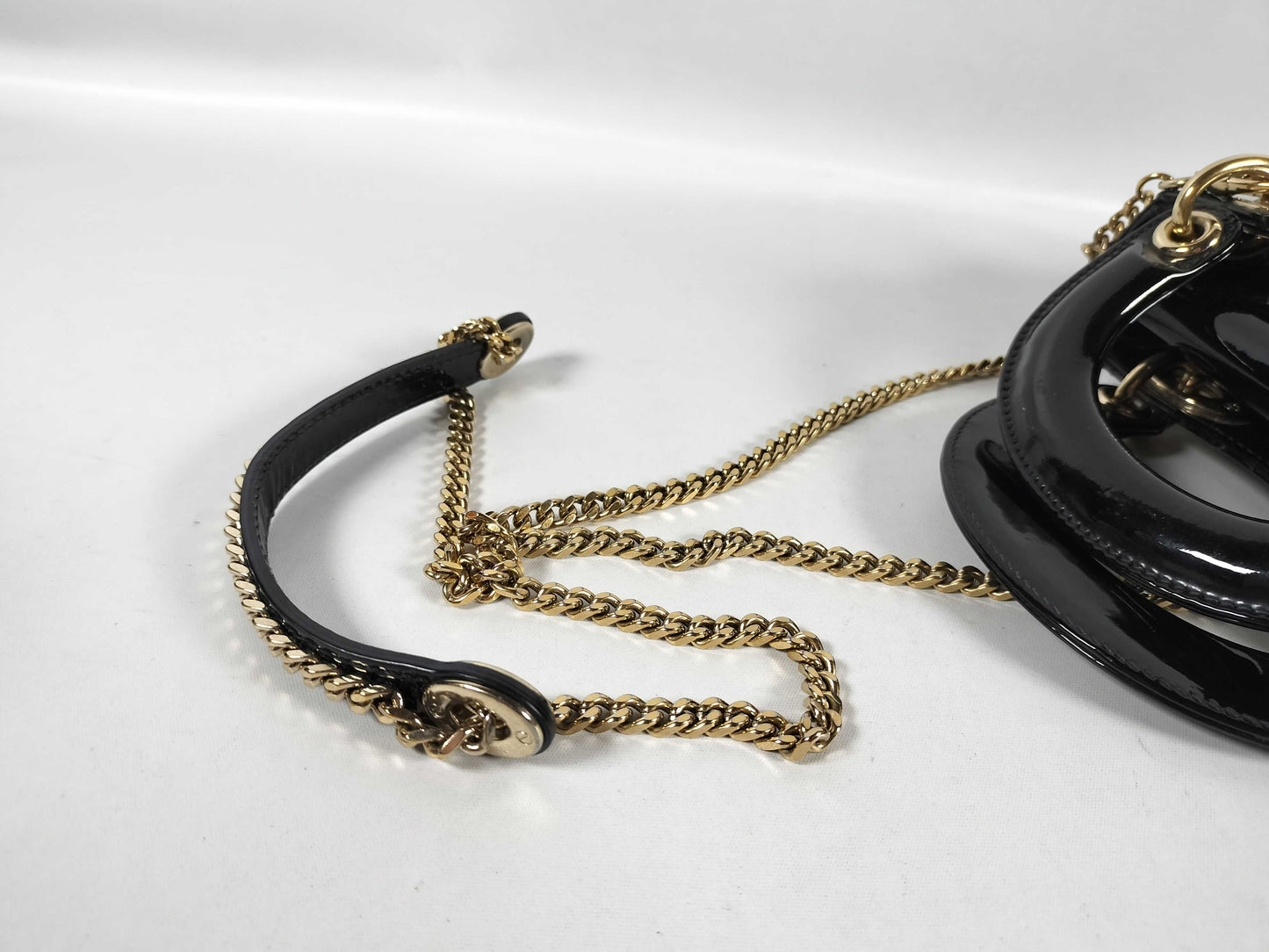 Christian Dior Dior Enamel Lady Dior Handbag Handbag