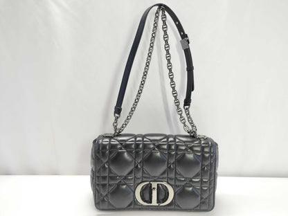 Dior Caro Medium Black Shoulder Bag 2 Shoulder Bag
