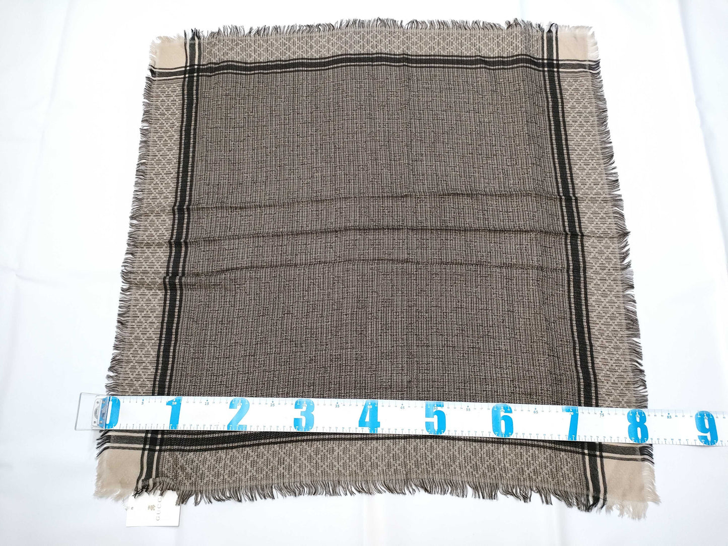 GUCCI Brown Stole 42 Scarf