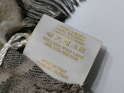 GUCCI Brown Stole 42 Scarf