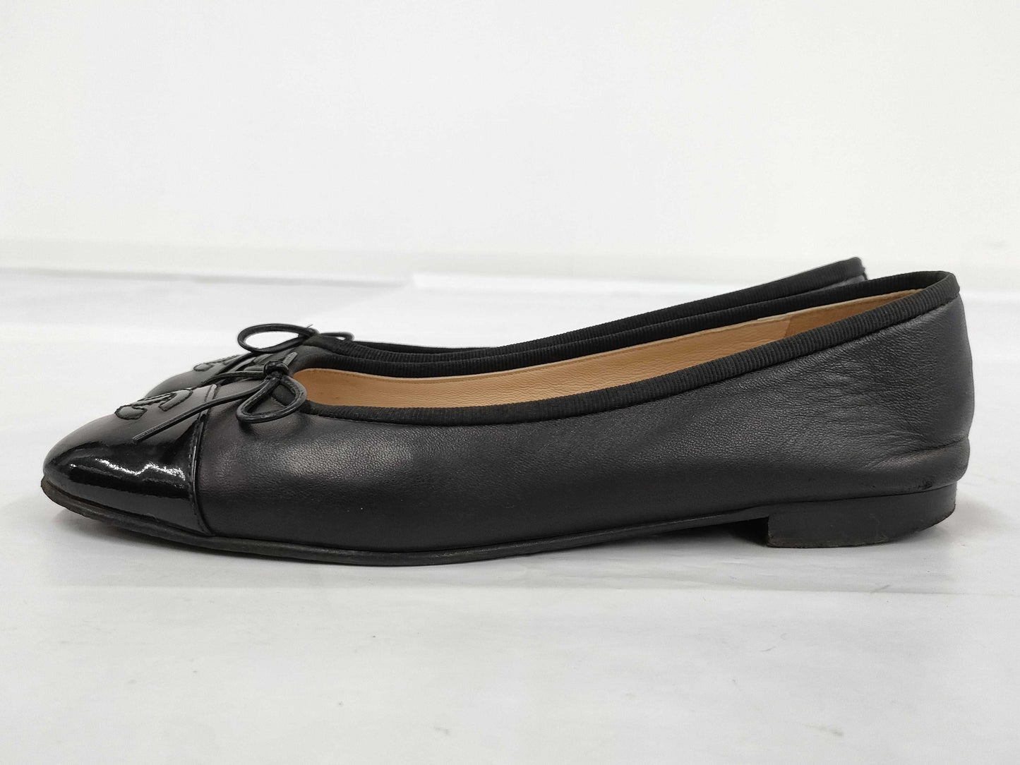 CHANEL Cocomark Black A02819 Size 38C Pumps 54 Pumps