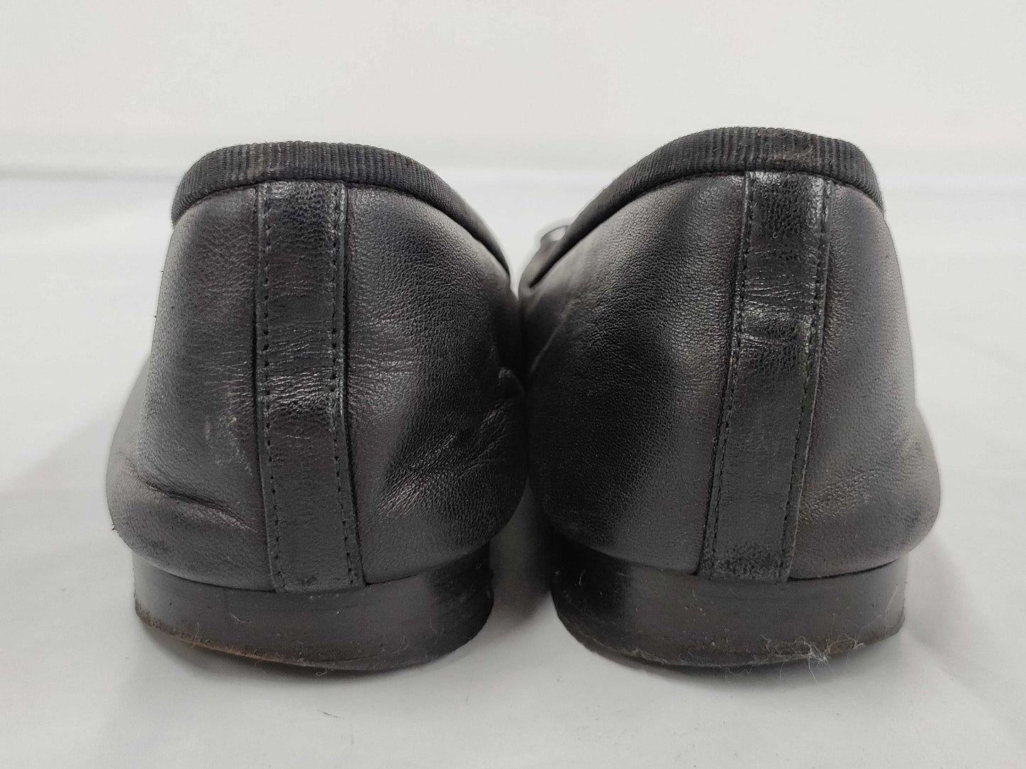 CHANEL Cocomark Black A02819 Size 38C Pumps 54 Pumps