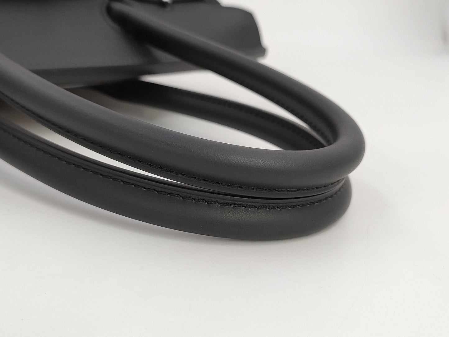 HERMES Birkin Shoulder Light 29 Couverture Vosswift Toile Ash Black SV Fittings K-Engraved Bag