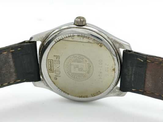 FENDI 210G 001-801 Quartz Boys Watch