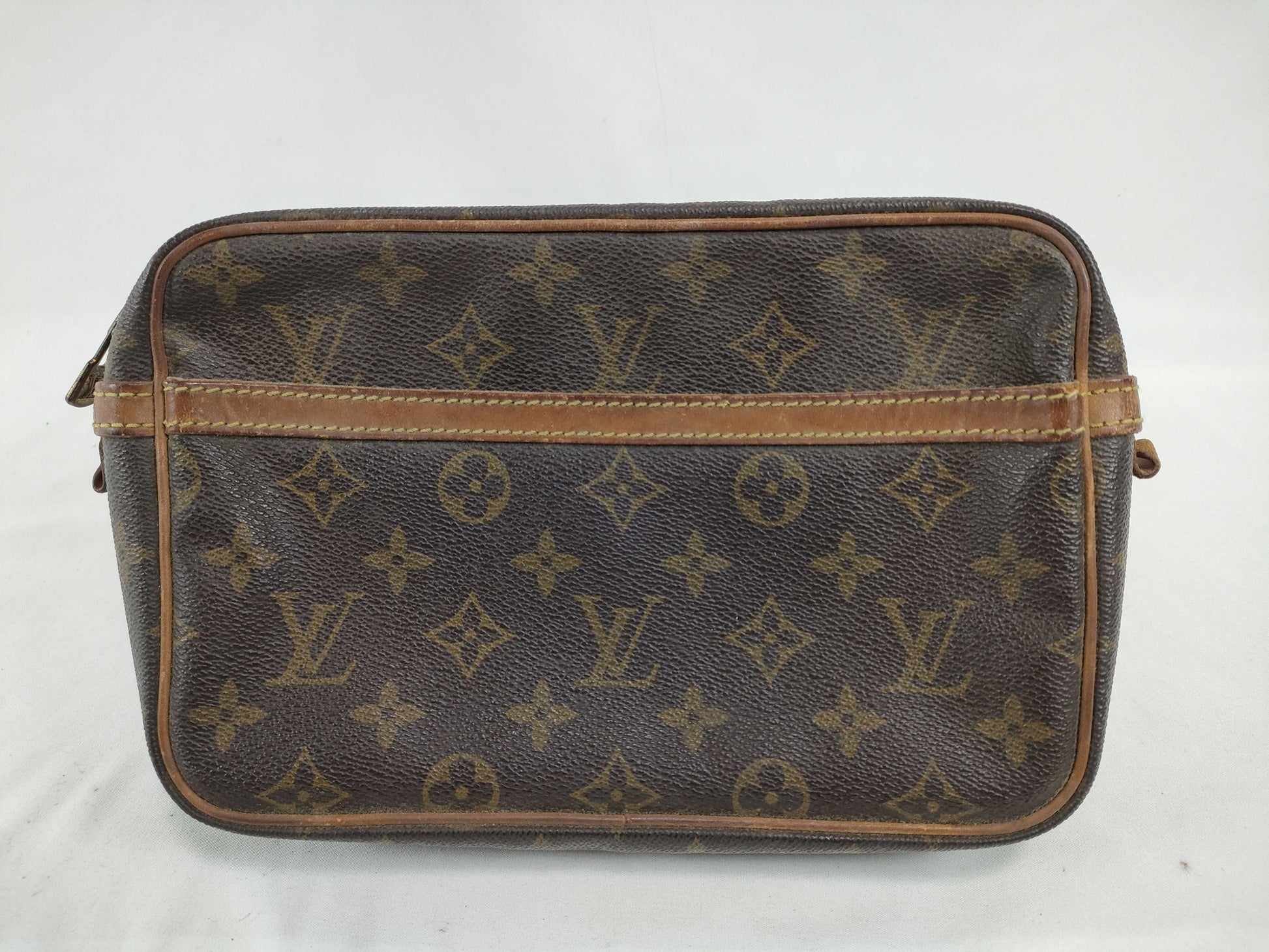 LOUIS VUITTON Monogram Louis Vuitton M51847 Monogram Compiègne 23 Second Bag