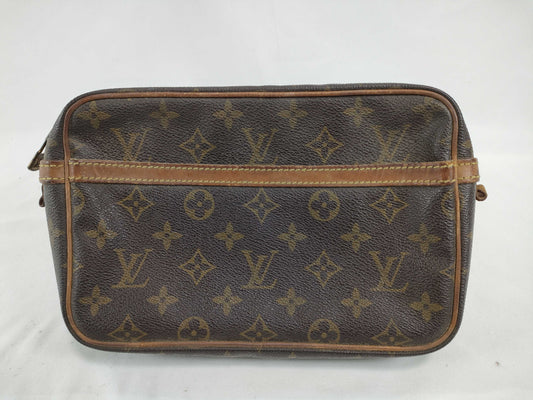 LOUIS VUITTON Monogram Louis Vuitton M51847 Monogram Compiègne 23 Second Bag