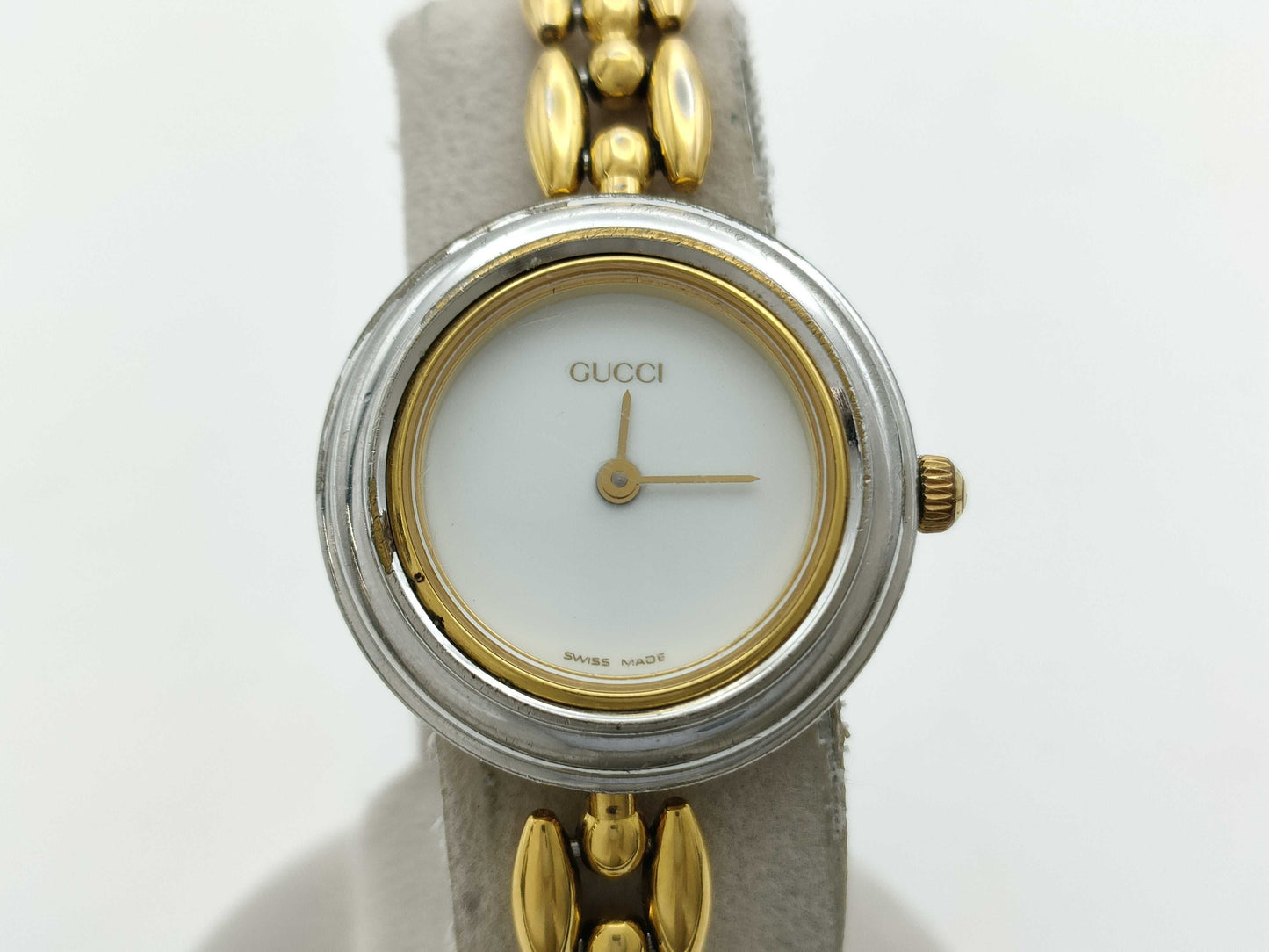 GUCCI Change Bezel 11/12.2 033573 Quartz Immovable Women's Watch