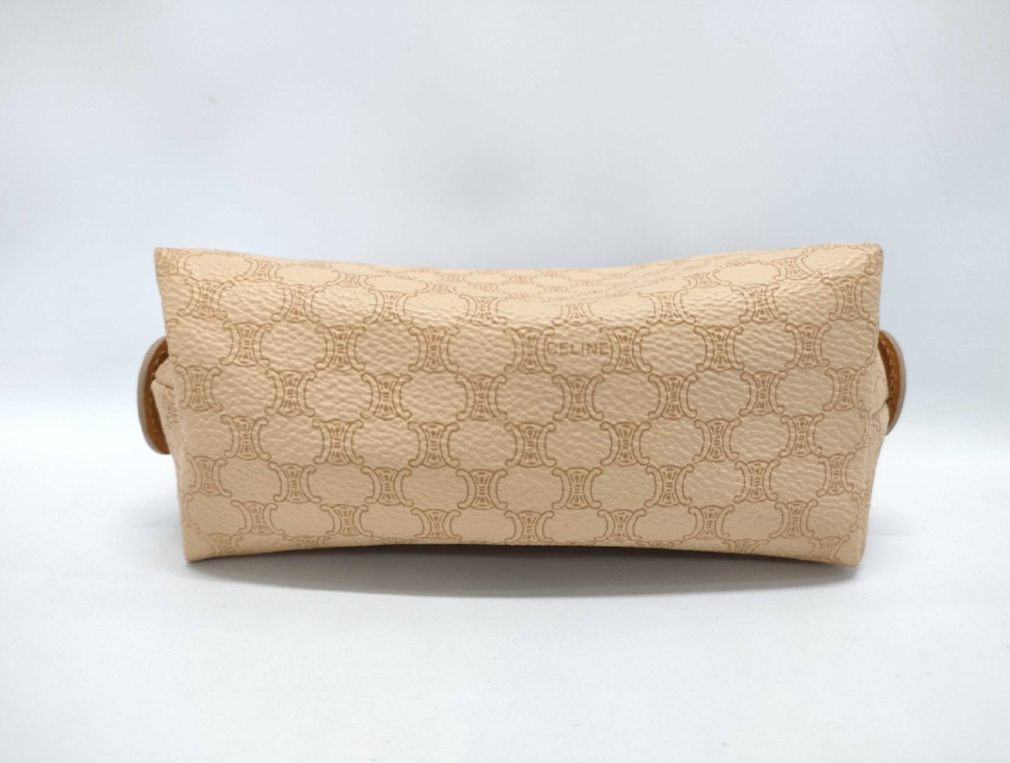 CELINE Pouch with Storage Bag Beige Pouch Without Box Pouch