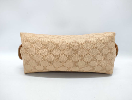 CELINE Pouch with Storage Bag Beige Pouch Without Box Pouch