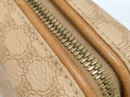 CELINE Pouch with Storage Bag Beige Pouch Without Box Pouch