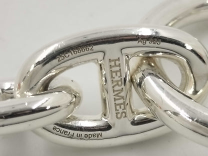 HERMES Schone Dunkle MM Ag925 / 14 frames 50.3g bracelet bangle