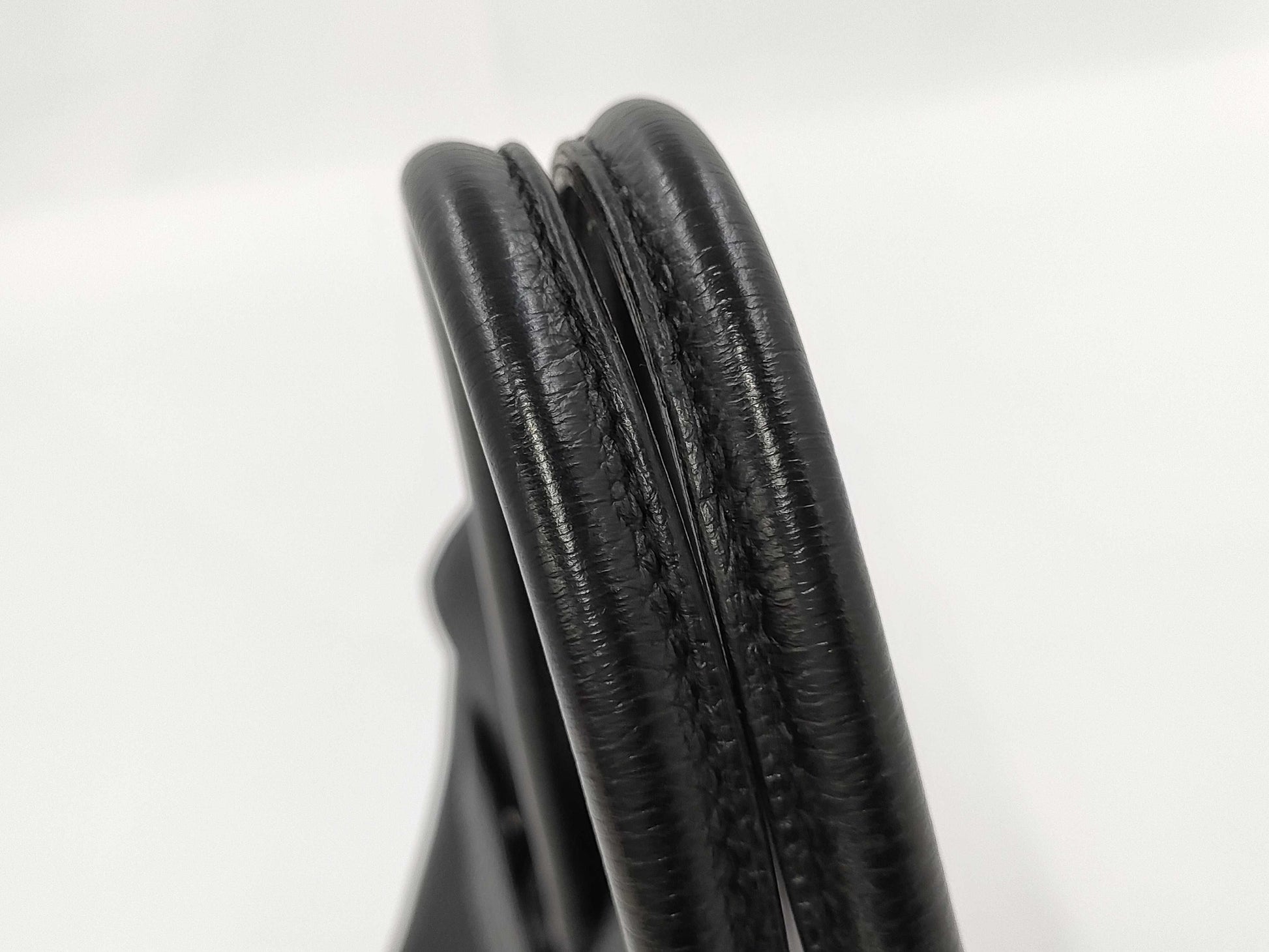 HERMES Birkin 30 Togo Black SV Fittings □L Handbag