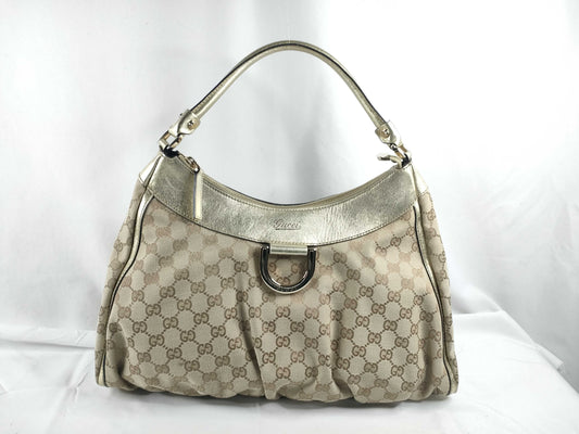 GUCCI GG Canvas GUCCI Gucci Abbey GG Canvas 18933 Shoulder Bag Handbag Shoulder Bag