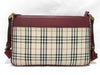 BURBERRY Nova Check Red Shoulder Bag