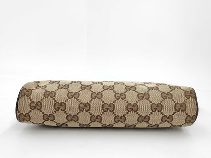 GUCCI Gucci Abbey GG Canvas 145750 Accessory Pouch Handbag Pouch