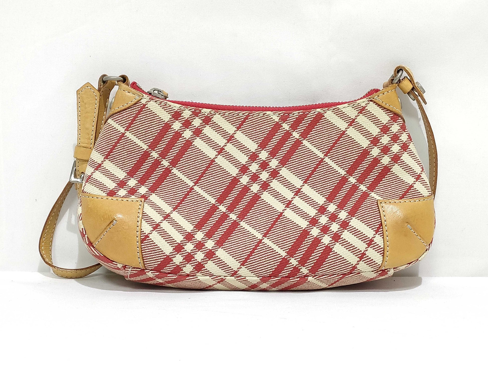 BURBERRY LONDON Burberry Blue Label Checked Shoulder Bag