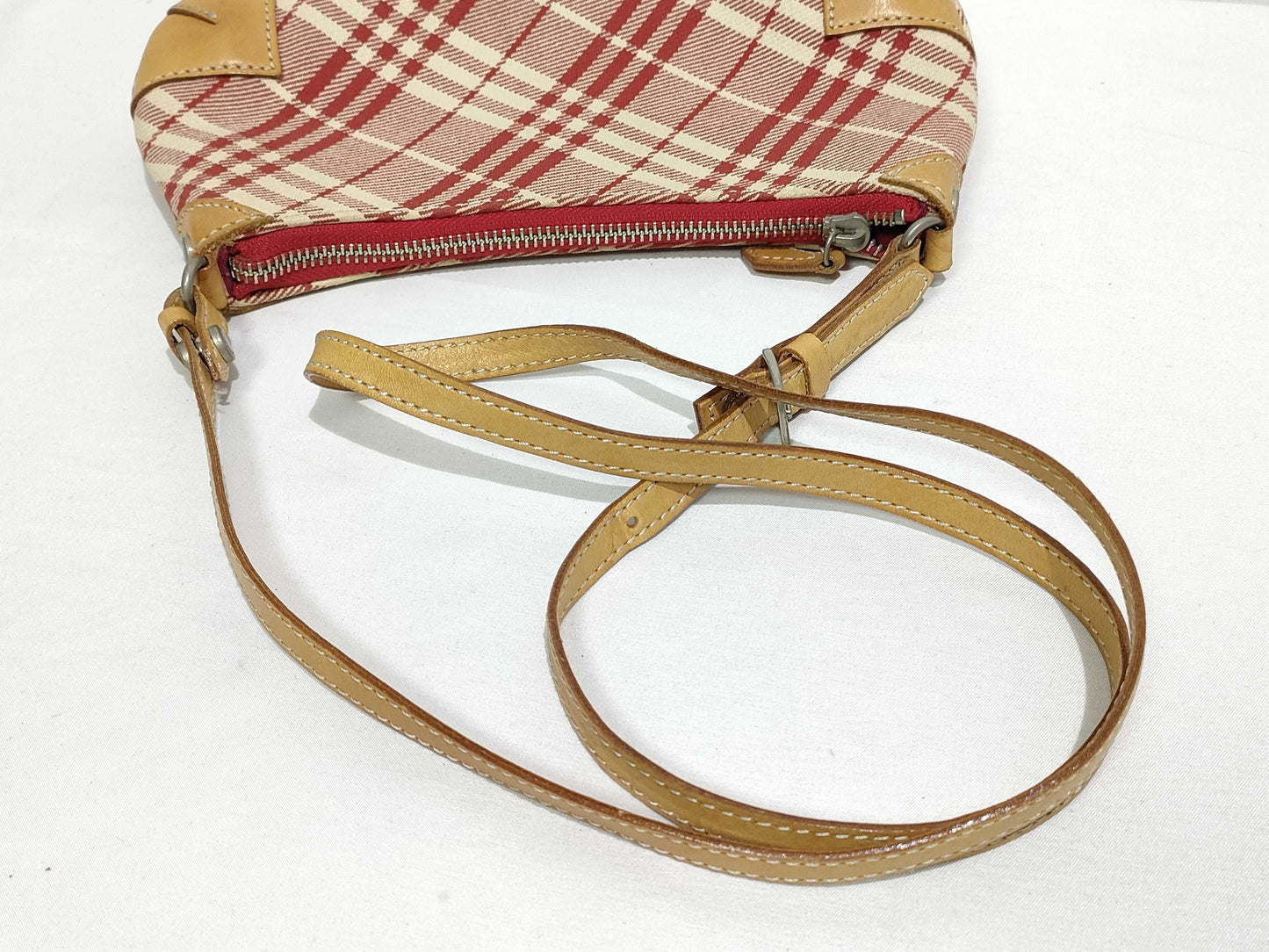 BURBERRY LONDON Burberry Blue Label Checked Shoulder Bag