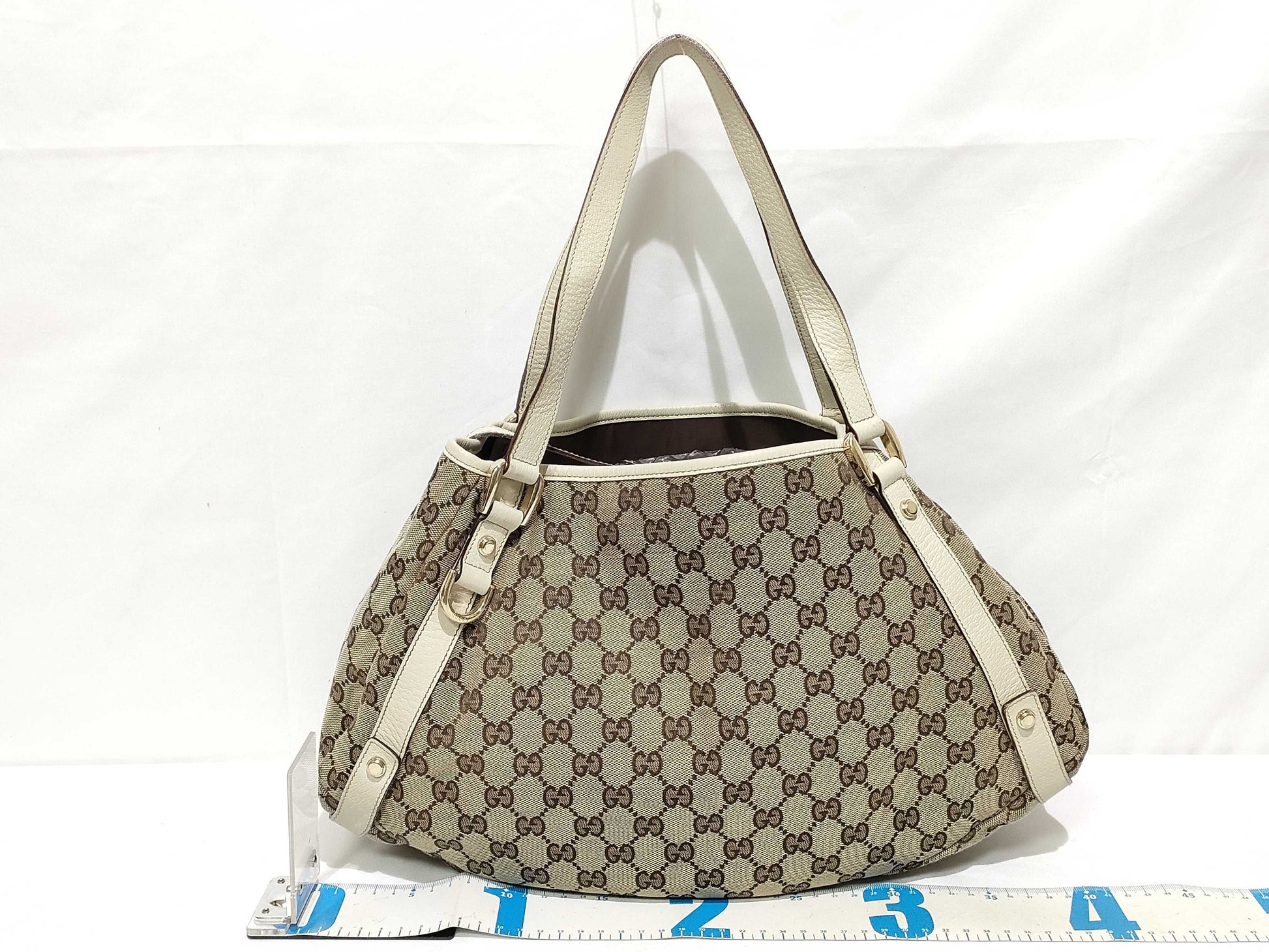 GUCCI GG Canvas GUCCI Gucci Abbey GG Canvas Tote Bag Shoulder Bag Tote Bag
