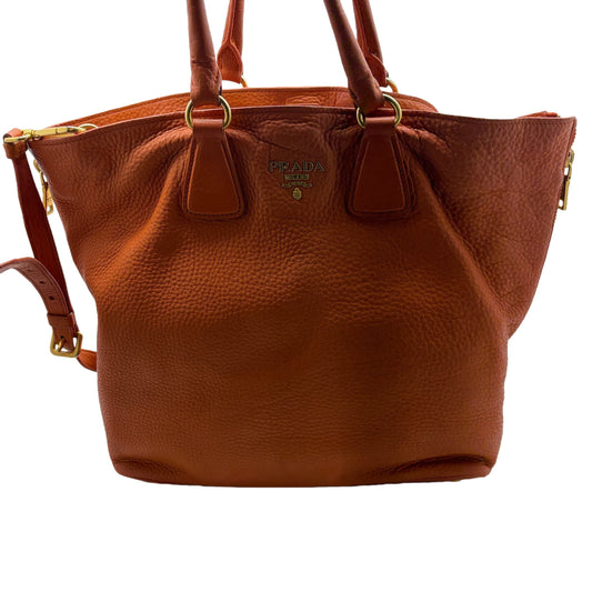 PRADA Leather Tote Bag