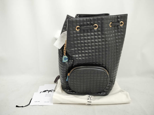 CELINE Leather Backpack