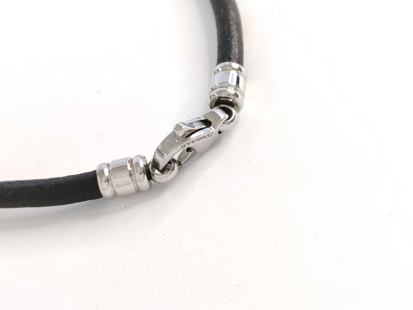 BVLGARI BVLGARI Bulgari Leather Choker Necklace Necklace Necklace