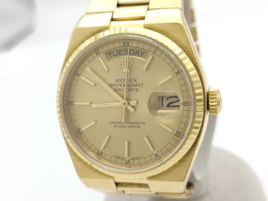 ROLEX 19018 6507042 K18 Oyster Breath Men's Watch