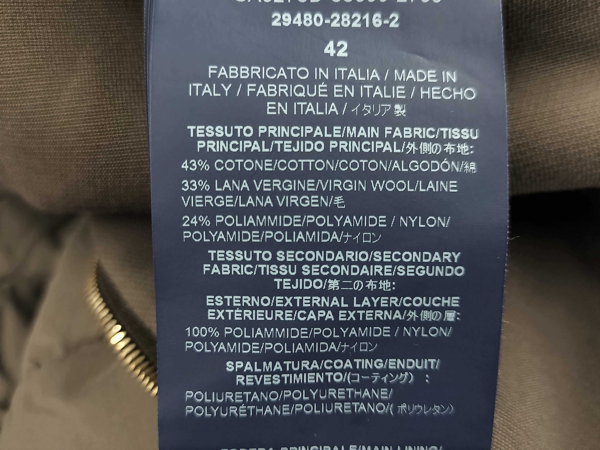 Herno SUB ZERO White Fox Fur Down Coat #42 Coat