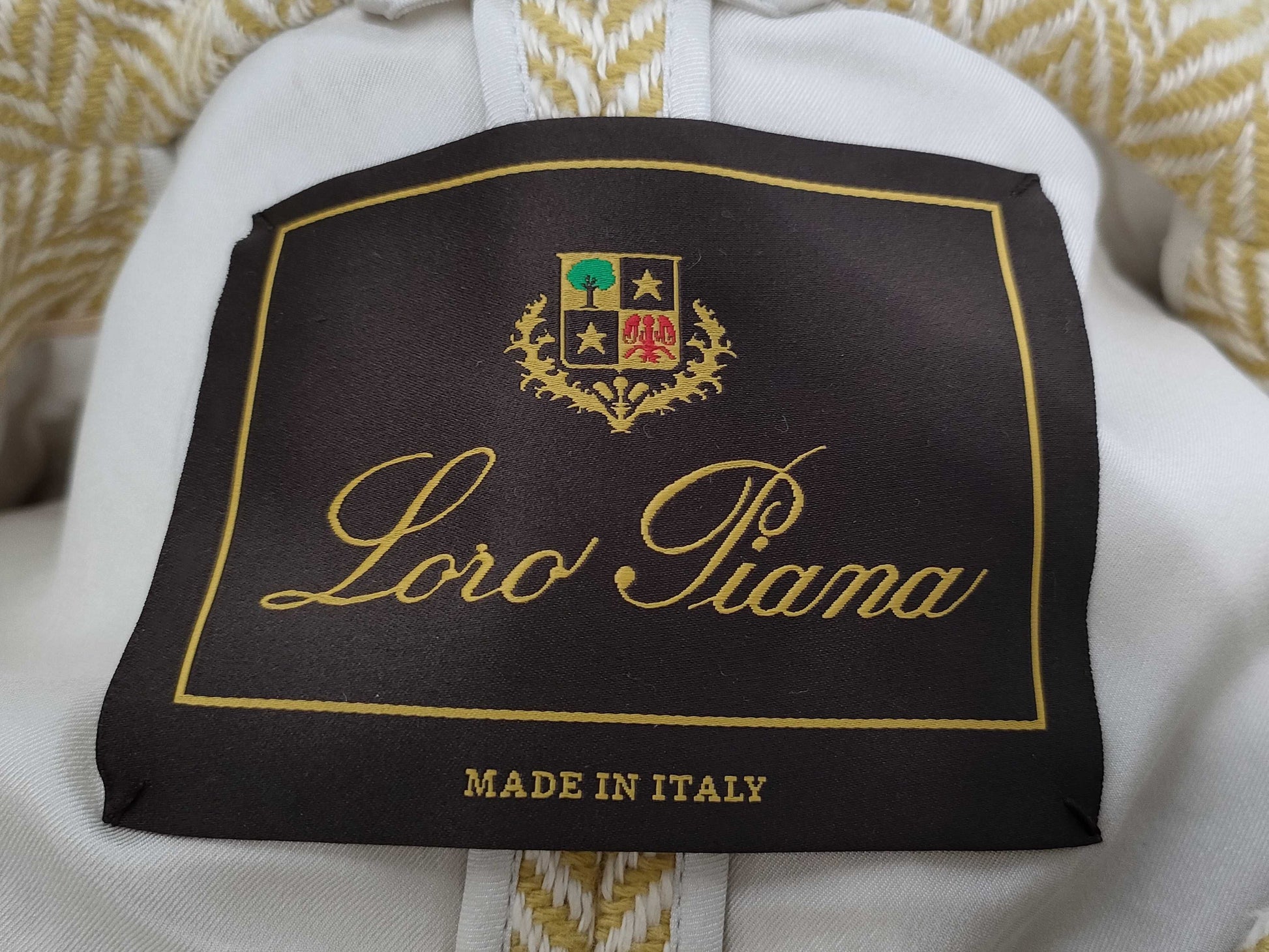 Loro Piana Cashmere Herringbone Coat Women's 42 Coat