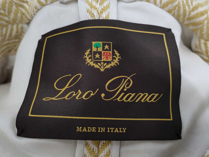 Loro Piana Cashmere Herringbone Coat Women's 42 Coat