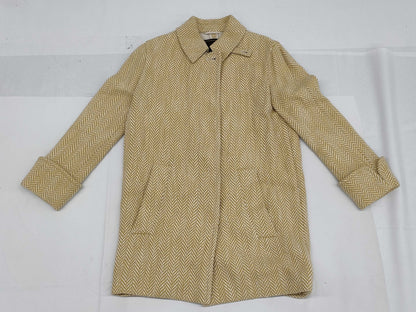 Loro Piana Cashmere Herringbone Coat Women's 42 Coat