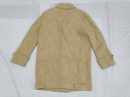 Loro Piana Cashmere Herringbone Coat Women's 42 Coat