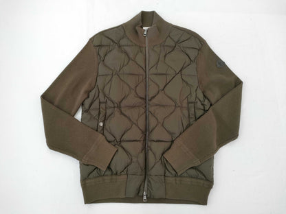 MONCLER MAGLIONE TRICOT CARDIGAN Knit Down Jacket with Switch Detail, Men's XL