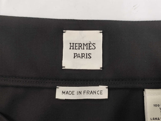 HERMES Skirt Black Size 38 Skirt