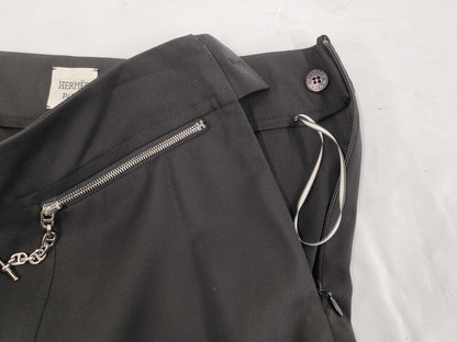 HERMES Skirt Black Size 38 Skirt