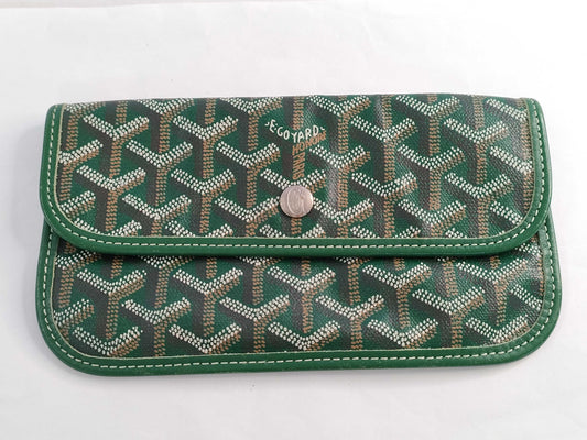 GOYARD GOYARD Goyard Saint Louis Pouch Green Pouch
