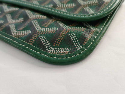 GOYARD GOYARD Goyard Saint Louis Pouch Green Pouch