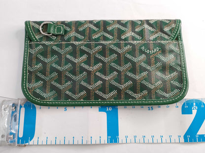 GOYARD GOYARD Goyard Saint Louis Pouch Green Pouch