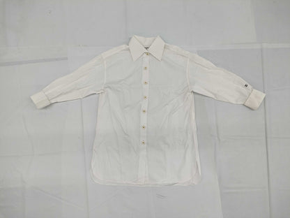CHANEL CHANEL Cuff Coco Mark Cotton Shirt Shirt