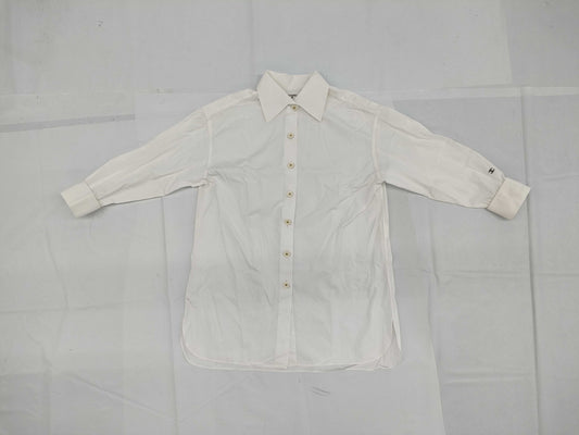 CHANEL CHANEL Cuff Coco Mark Cotton Shirt Shirt