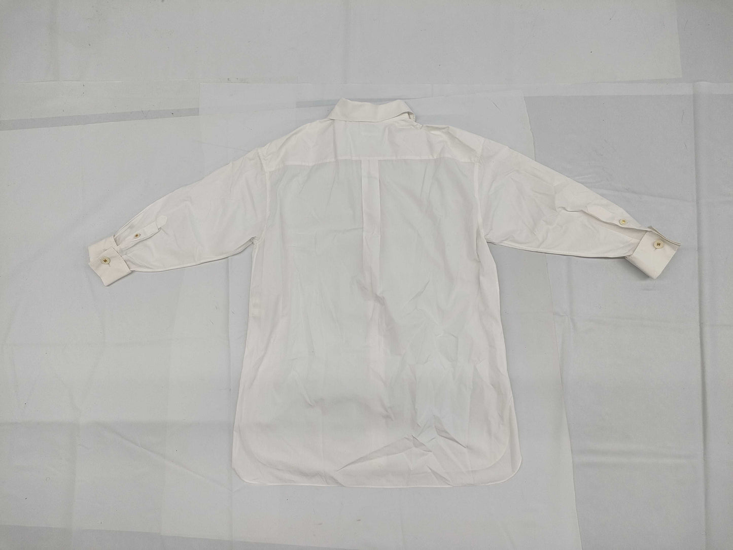 CHANEL CHANEL Cuff Coco Mark Cotton Shirt Shirt