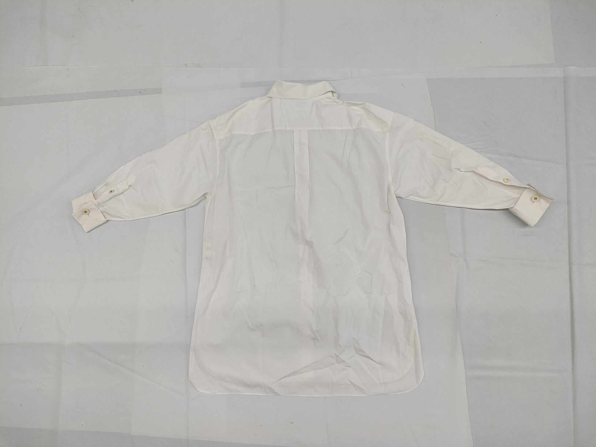 CHANEL CHANEL Cuff Coco Mark Cotton Shirt Shirt