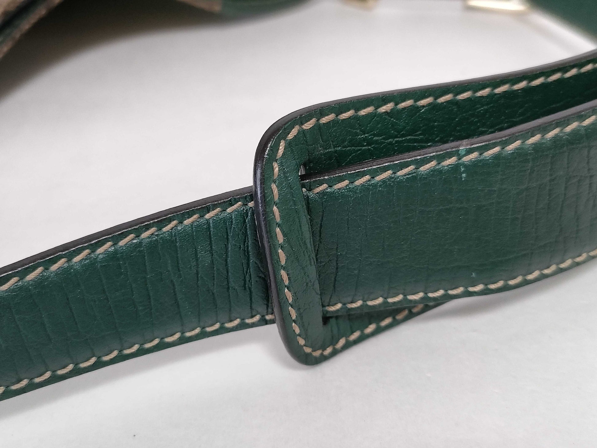 GUCCI GG Canvas Gucci Horsebit Sherry Line GG Canvas Brown Shoulder Bag