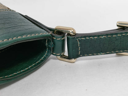 GUCCI GG Canvas Gucci Horsebit Sherry Line GG Canvas Brown Shoulder Bag