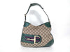 GUCCI GG Canvas Gucci Horsebit Sherry Line GG Canvas Brown Shoulder Bag