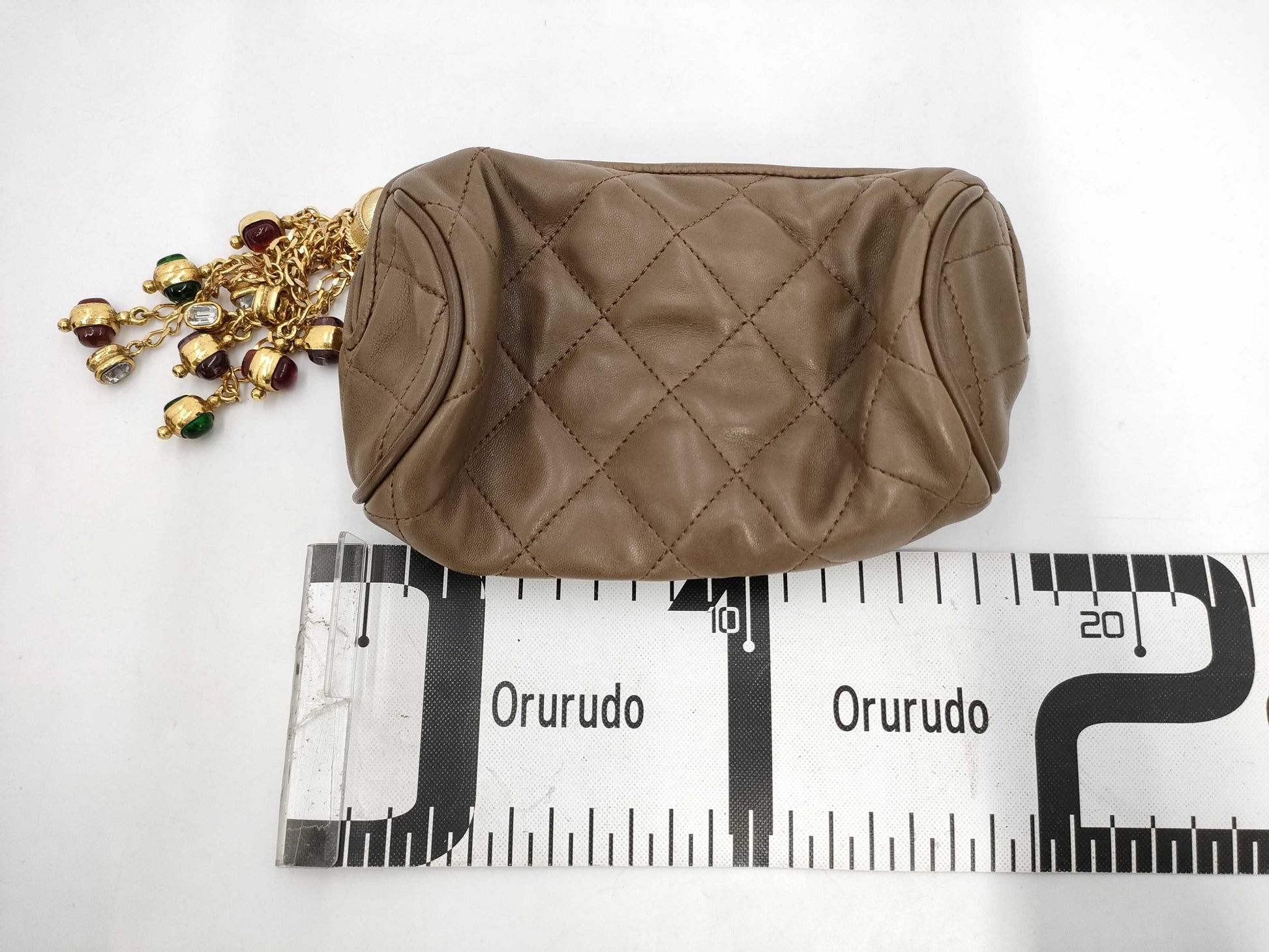 CHANEL Fringe Pouch Pouch