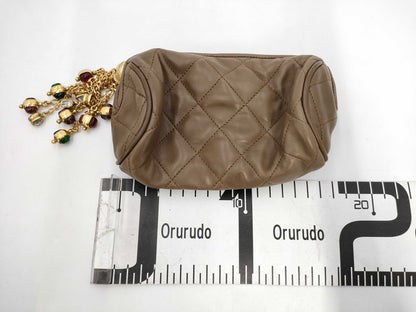 CHANEL Fringe Pouch Pouch
