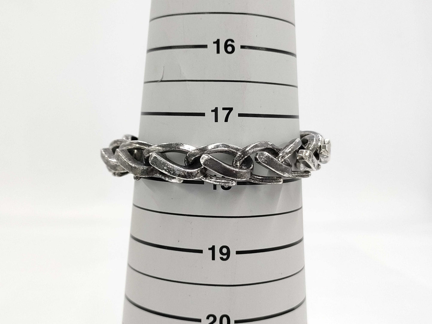 Tiffany&Co. Tiffany Forge Medium Link Black Bracelet Bangle