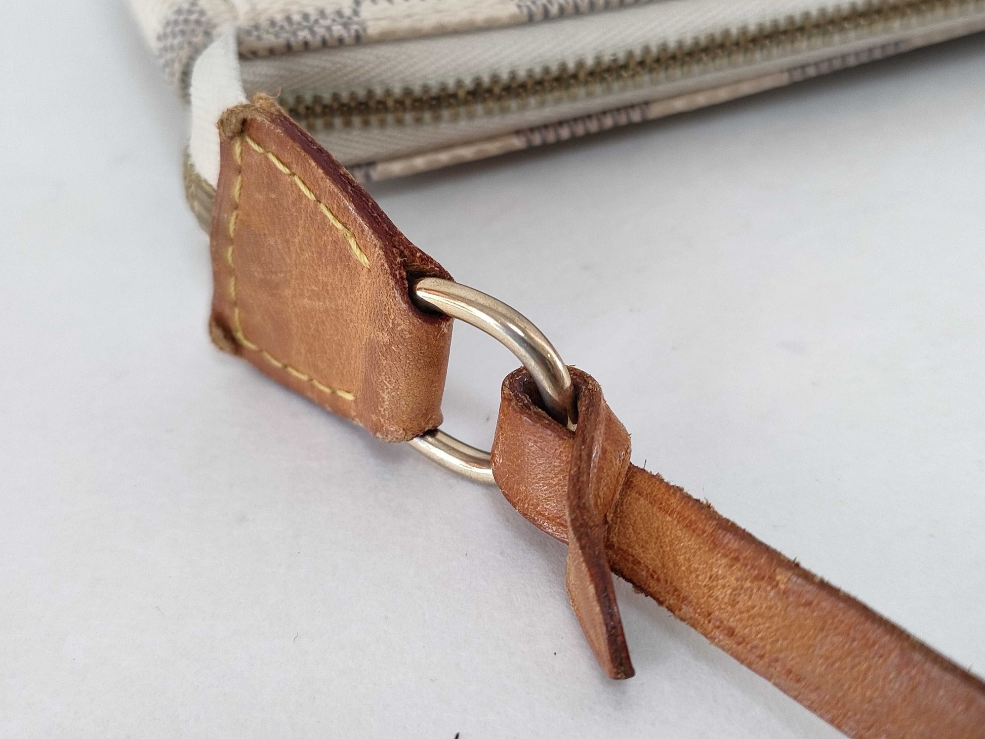 LOUIS VUITTON Damier Azur Louis Vuitton Pochette Accessoires Azur N51986/CA4047 Pouch