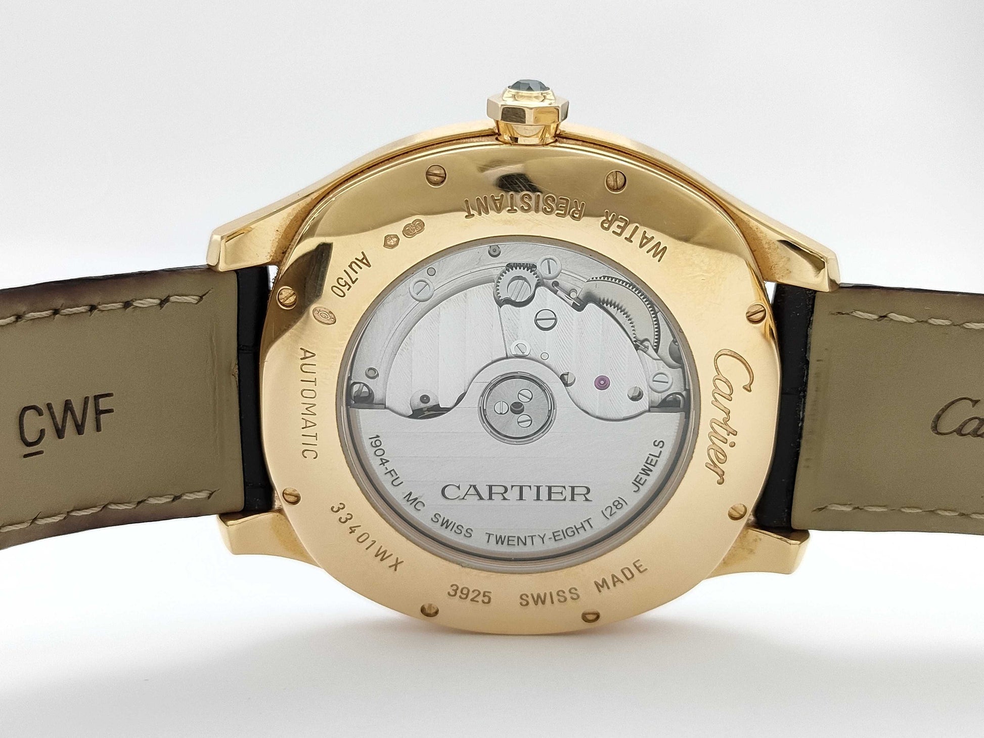 Cartier Drive WGNM0005 3925 33401WX Automatic K18 Men's Watch