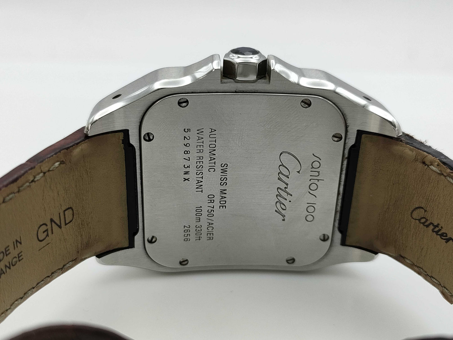 Cartier Santos W20072X7 2656 529873NX Automatic Men's Watch